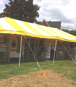 Our FAF Art Tent